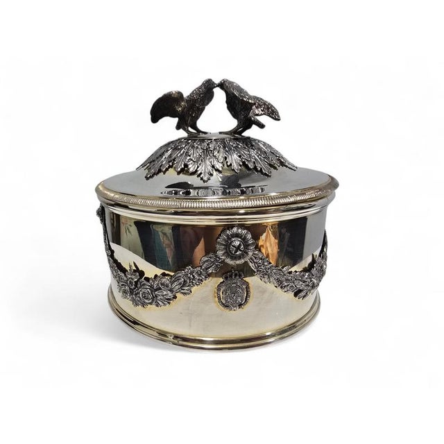 Spanish Royal Silver Box by Yanes, 1960 For Sale - Image 3 of 10