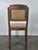 Chairs in Oak and Studded Imitation Leather, 1940s, Set of 4 For Sale - Image 3 of 9