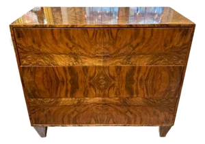 Modern Italian Exotic Veneer Commodes