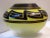 1990s 1990s Custom Hand Blown Art Glass Yellow and Black Vessel Vase For Sale - Image 5 of 5