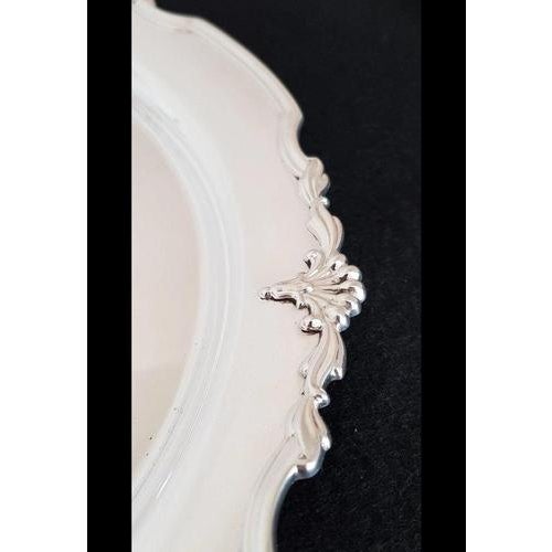 Elizabeth II Sterling Silver Salver by James Dixon & Sons, Sheffield, 1998 For Sale - Image 11 of 18