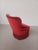 Textile Danish Armchair Reupholstered in Red Velvet, 1900s For Sale - Image 7 of 12