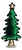 Christmas Tree Ekko Light Display 25"H For Sale