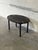 Stained Oak Folding Butler Tray End Table With Drop-Down Sides Vintage Mid-Century Modern 1970s For Sale - Image 9 of 11