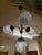 1950s Mid-Century Metal Chandelier, 1950s For Sale - Image 5 of 5