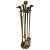 Circa 1970s French Neoclassical-Style Brass Duck Heads Fireplace Tool Set- 5 Pieces For Sale - Image 13 of 13