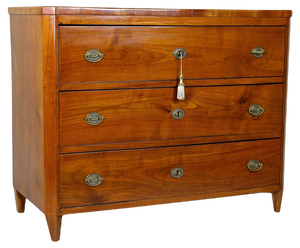 Biedermeier Cherrywood Chest of Drawers, Austria, 1830s