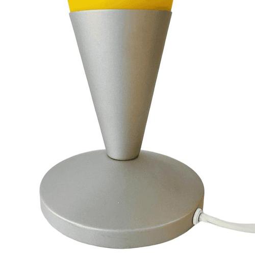 Vintage Kryolit Table Lamp in Grey and Yellow from Ikea, 1990s For Sale - Image 3 of 9