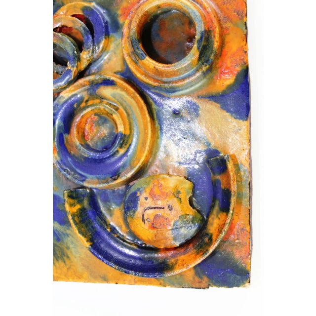 Ceramic Mural, 1930s For Sale - Image 8 of 12