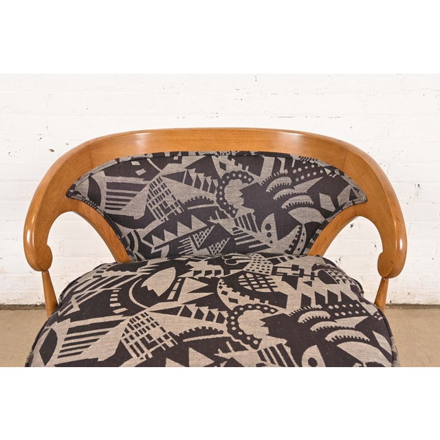 Tomlinson Mid-Century Modern Sculpted Walnut Club Chair or Lounge Chair, 1960s For Sale In South Bend - Image 6 of 12