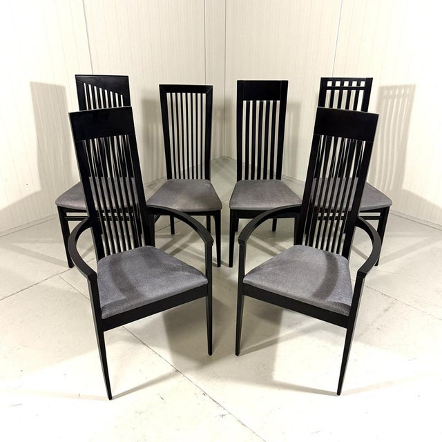 Chairs by Bandelow for Tonon, 1980s, Set of 6 For Sale - Image 14 of 18