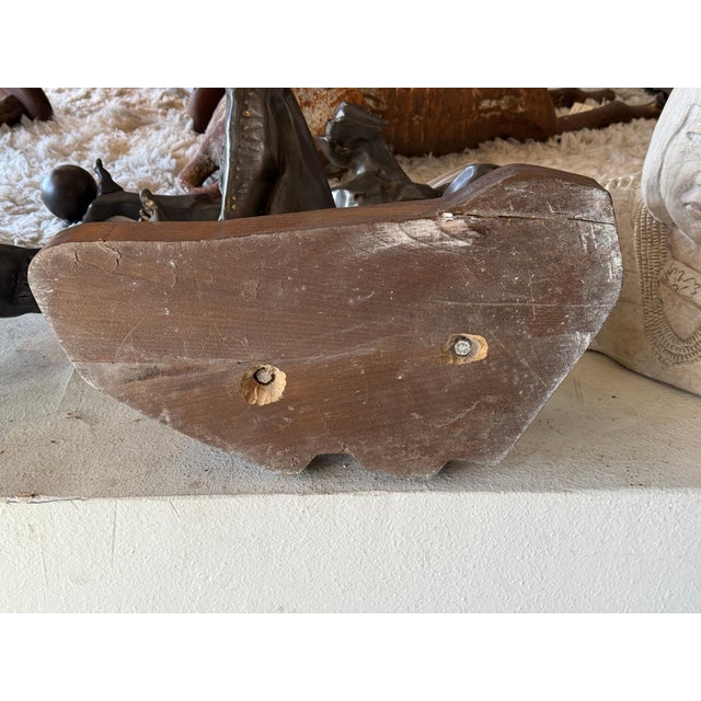 1980s Massive Claudio Nicoli Bronze Sculpture Mythological Figure, Icarus For Sale - Image 10 of 18