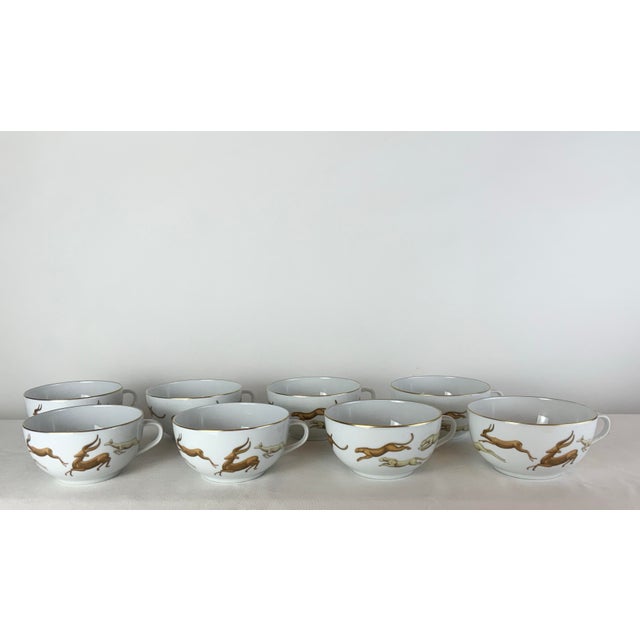 Haviland Tea Service Made in Limoges, France. 19 Pieces in the Serengeti Pattern. For Sale - Image 9 of 12