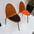 A6 Chairs in Wood and Leather by Joseph-André Motte for Steiner, France, 2000s, Set of 6 For Sale - Image 14 of 18