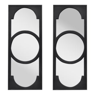 Pair of French Art Deco Mirrors For Sale