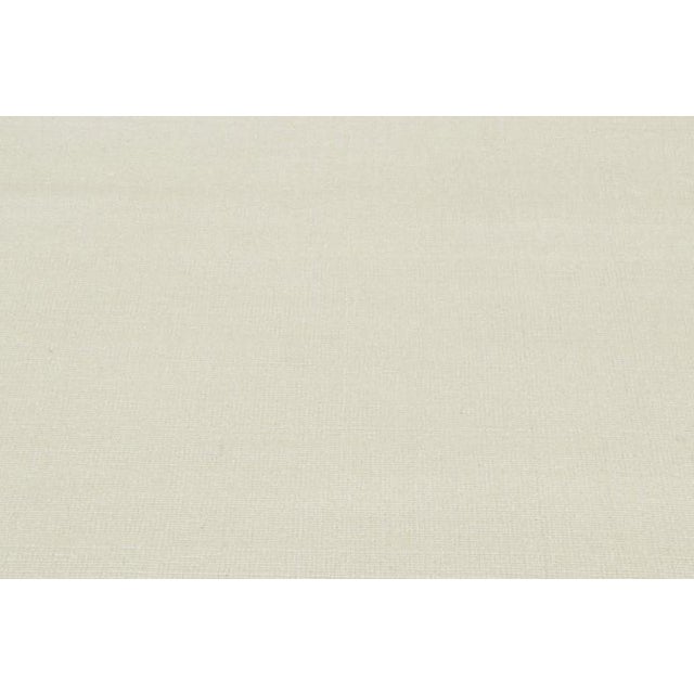 2010s Rug & Kilim’s Modern Textural Rug in White Tones - 14x18 For Sale - Image 5 of 8