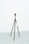 Black Tripod with Pleated Plastic Shade, 1950s For Sale - Image 8 of 9
