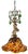Signed Confetti Art Glass Shade Cherub Pendant Light For Sale In New York - Image 6 of 17