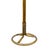 Metal 1960s Italian Tole Gilt Rope Three Ring Towel Holder For Sale - Image 7 of 7