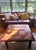 Beautifully crafted coffee table with a parquet / inlay design. Built sometime around 1970 +/- 20 years. Made entirely out...