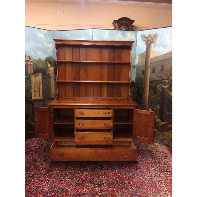 Wood Vintage Welsh Cupboard, Stickley Furniture For Sale - Image 7 of 16
