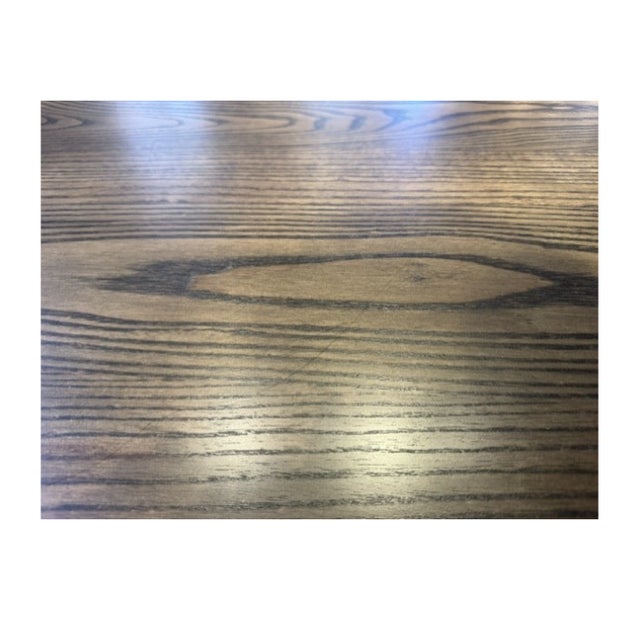 Metal & Wood Coffee Table For Sale In San Francisco - Image 6 of 6