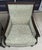 Pair of Ethan Allen Giselle Cut-Velvet Upholstered Bergère Chairs For Sale - Image 9 of 16