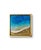 Early 21st Century I Wish I was There by Ana Hefco | Mixed Media on wood panel Abstract ocean scene with waves. For Sale - Image 5 of 5