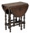 Vintage English Gate Leg Side Table For Sale