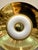 Revelation Modern Brass and Alabaster Vice Versa Led Wall Sconces Pair For Sale - Image 4 of 6