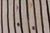 White Vintage Turkish Kilim in Wool With Geometric Striped Panel Design 14'8" X18'6" For Sale - Image 8 of 13