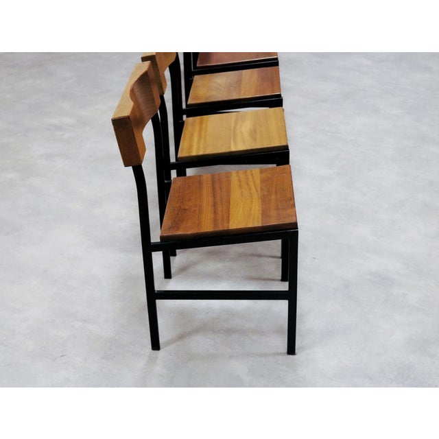 Vintage Industrial Dining Chair, 1960s For Sale - Image 4 of 10