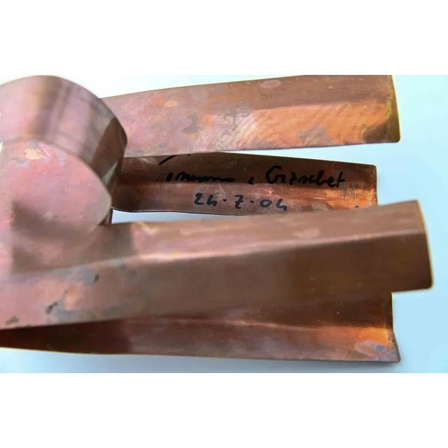 Contemporary Tommaso Cascella, The Cat, Bronze Sculpture, 2004 For Sale - Image 3 of 6