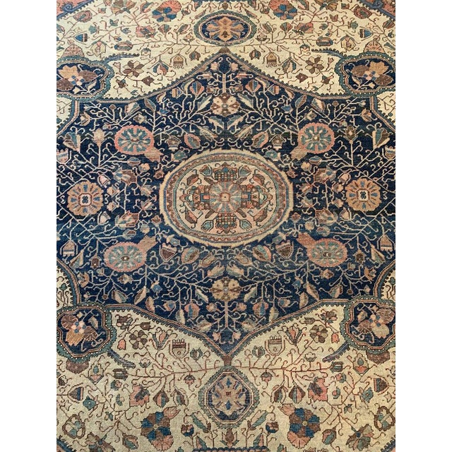 High-End Collector's Antique Ferahan Sarouk Rug 8.4 x 11.4 For Sale - Image 14 of 14