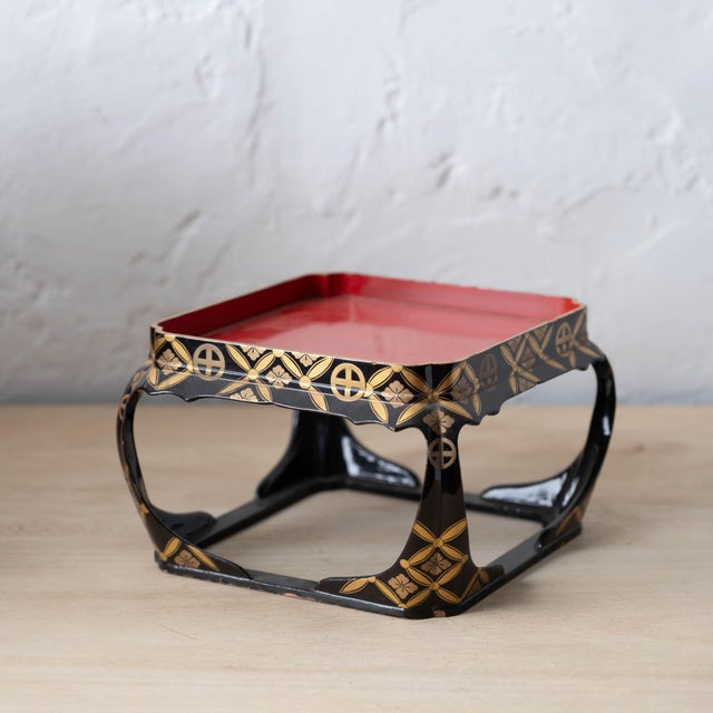 Japanese Miniature Japanese Maki-E Lacquer Sake Sets, c.1960 For Sale - Image 3 of 14