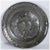 An antique round plate with a wide rim with a wavy and reeded edge. The center with double. oval coat of arms with fleur-...