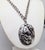 Napier Vintage 1950s Signed Napier Silvertone Stylized Leaves Pendant Necklace For Sale - Image 4 of 12