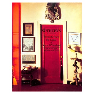 Property From the Estate of Diana D. Vreeland 1999 Sotheby's New York For Sale