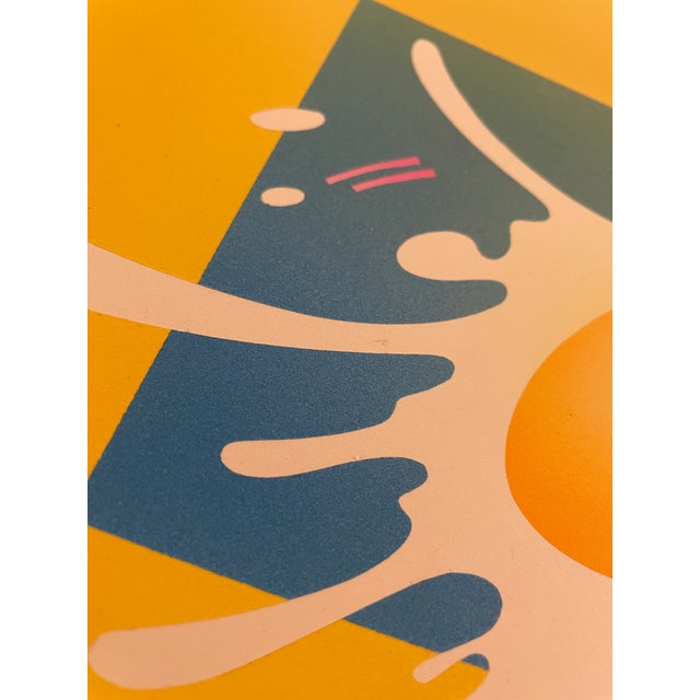 1980s 1982 Abstract Serigraph For Sale - Image 5 of 6