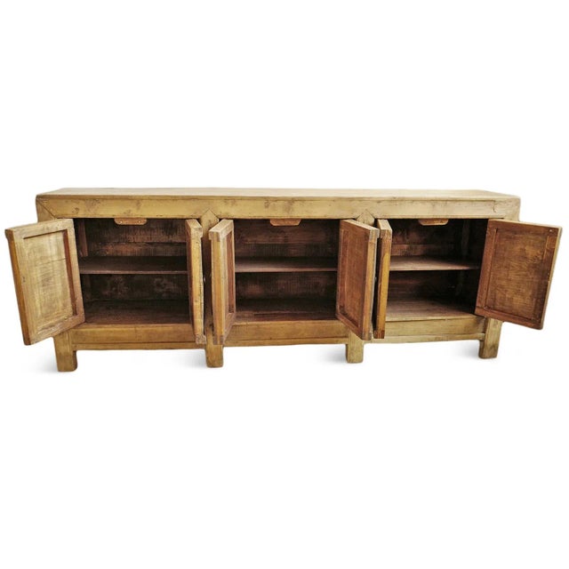 2000 - 2009 Raw Elm Modern Farm Sideboard For Sale - Image 5 of 12