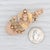 Antique Heart Anchor Brooch 10k 12k Gold Pearl Diamond Floral Pin For Sale - Image 4 of 4