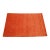 Modern Design Orange Approx. 4x6 Wool Area Rug For Sale
