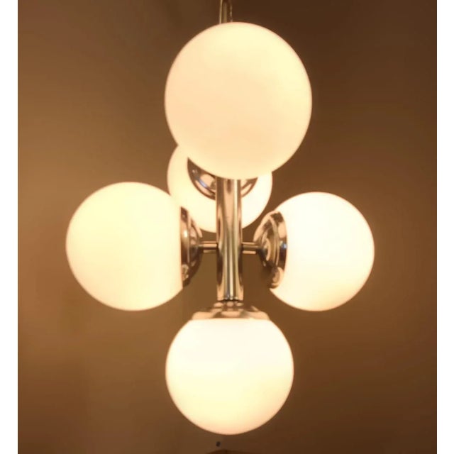 Metal Mid 20th Century Italian Pendant For Sale - Image 7 of 10