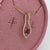 Red Mozambique Ruby Pendant With Natural Diamond Accents: Solid 14k Gold, 6x5mm For Sale - Image 8 of 10