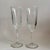 A beautiful set of 2 vintage champagne flutes by Arcoroc, made in France in the iconic Arcade Bengale pattern. These...