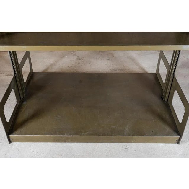 Metal Lipman Bookshelf by Netter & Jacobi, 1890s For Sale - Image 7 of 12