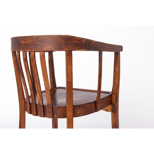 Mid-Century Armchair in Beech, Germany, 1950s For Sale - Image 6 of 9