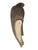 African Vintage African Fang Elongated Face Wooden Mask Gabon 22" H For Sale - Image 3 of 5