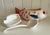 White Vintage Mid-Century Modern Made in Portugal Fish Soup Tureen With Ladle For Sale - Image 8 of 11