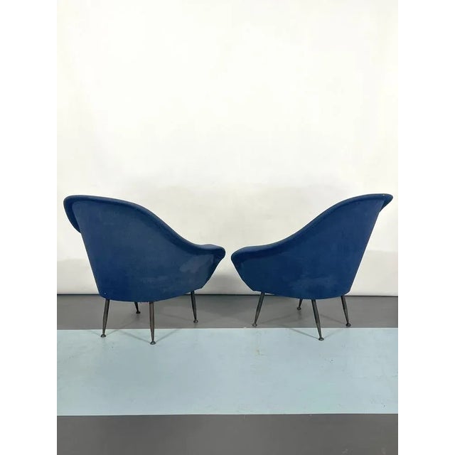 Mid-Century Modern Loveseat and Armchairs by Gastone Rinaldi, 1950s, Set of 3 For Sale - Image 11 of 18
